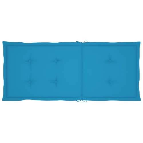Stolica za ljuljanje s jastucima od masivnog bagremovog drva - Plava 120 x 50 x 3 cm 1 Cijena
