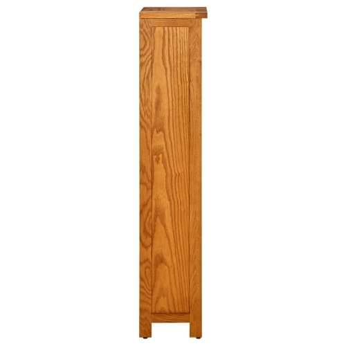 Police za knjige s 4 razine 45x22x110 cm od masivne hrastovine - 45 x 22 x 110 cm 1 Cijena