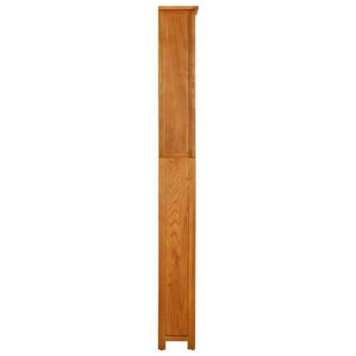 Police za knjige s 7 razine 60x22x200 cm od masivne hrastovine 60 x 22 x 200 cm 1 Cijena