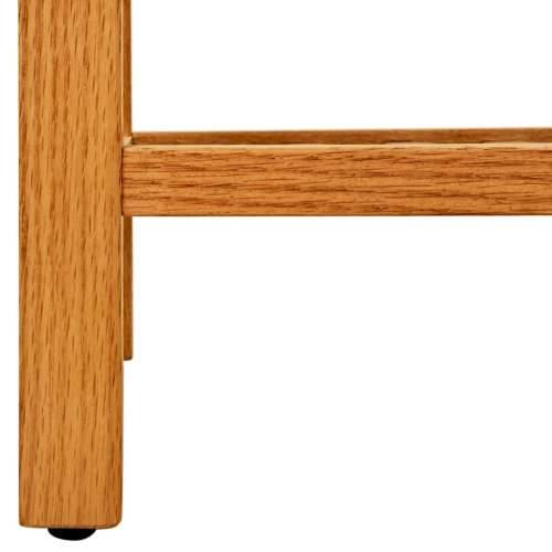 Stalak za obuću s 3 police 50x27x60 cm od masivne hrastovine - 1 60 cm 50 cm Cijena