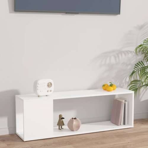 TV ormarić bijeli 100 x 24 x 32 cm od konstruiranog drva - Bijela 1 100 x 24 x 32 cm Cijena