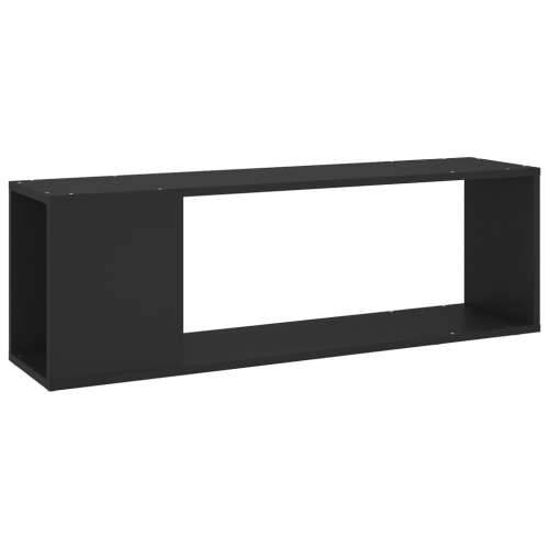 TV ormarić crni 100 x 24 x 32 cm od konstruiranog drva - Crna 1 100 x 24 x 32 cm Cijena