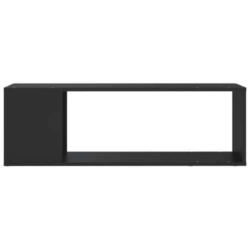 TV ormarić crni 100 x 24 x 32 cm od konstruiranog drva - Crna 1 100 x 24 x 32 cm Cijena