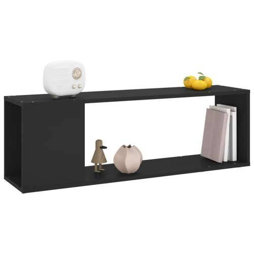 TV ormarić crni 100 x 24 x 32 cm od konstruiranog drva - Crna 1 100 x 24 x 32 cm Cijena