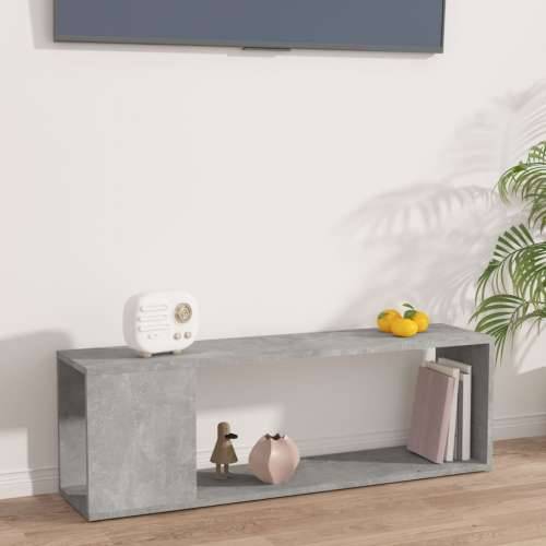 TV ormarić siva boja betona 100x24x32 cm od konstruiranog drva - Beton siva 1 100 x 24 x 32 cm Cijena