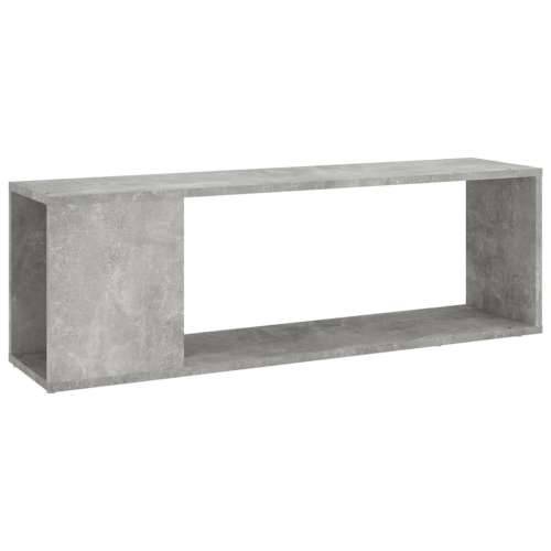 TV ormarić siva boja betona 100x24x32 cm od konstruiranog drva - Beton siva 1 100 x 24 x 32 cm Cijena