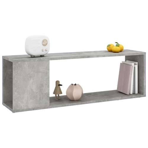 TV ormarić siva boja betona 100x24x32 cm od konstruiranog drva - Beton siva 100 x 24 x 32 cm 1 Cijena