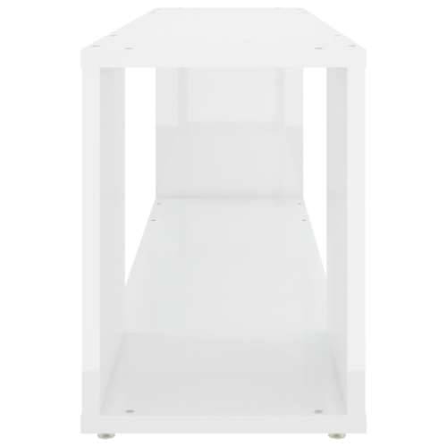 TV ormarić visoki sjaj bijeli 100x24x32 cm konstruirano drvo - Visoko sjajno bijela 100 x 24 x 32 cm 1 Cijena