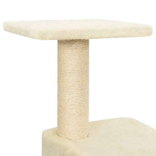 Penjalica za mačke sa stupovima za grebanje krem 118,5 cm Cijena