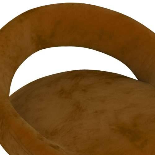 Barski stolci 2 kom smeđi baršunasti - Smeđa 2 Cijena