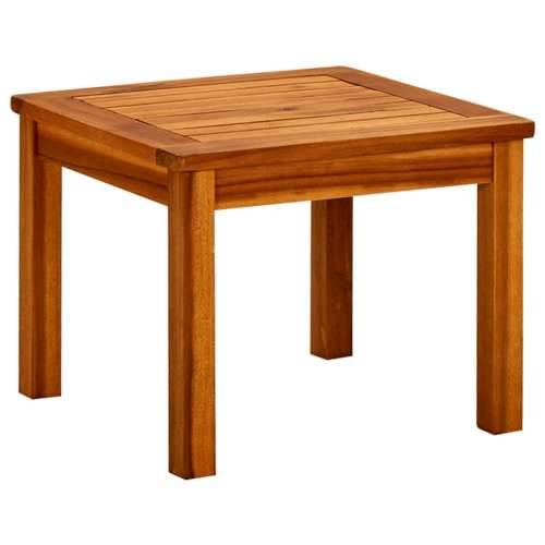 Vrtni stolić za kavu 45 x 45 x 36 cm masivno bagremovo drvo Cijena