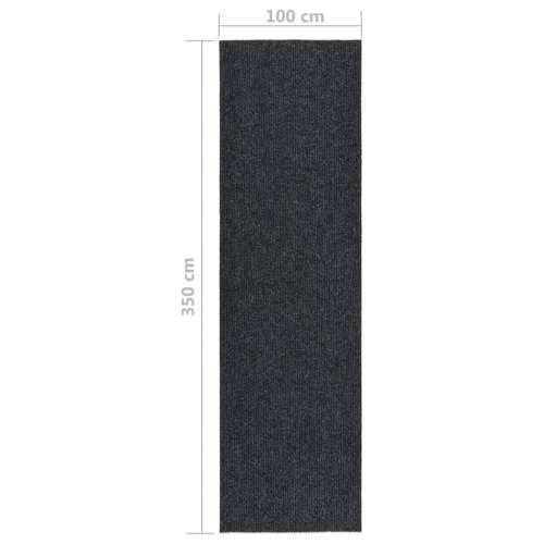 Dugi tepih za hvatanje nečistoće 100 x 350 cm antracit Cijena