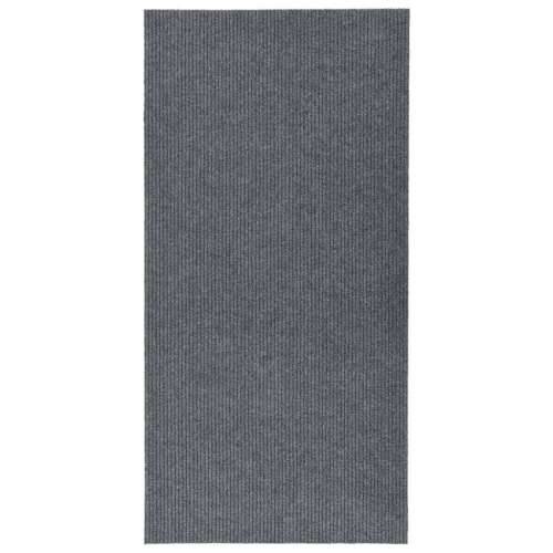 Dugi tepih za hvatanje nečistoće 100 x 200 cm sivi