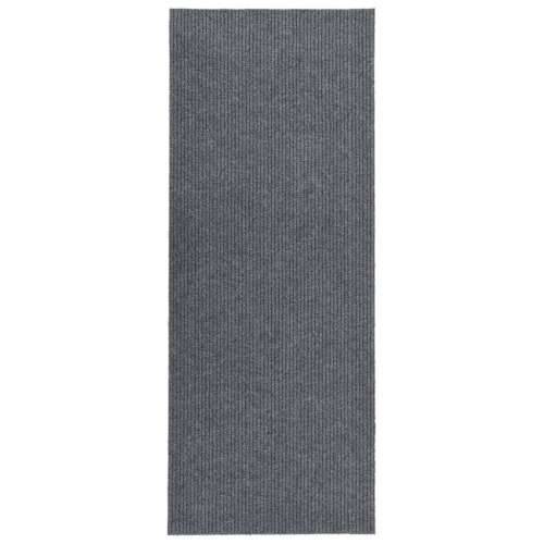 Dugi tepih za hvatanje nečistoće 100 x 300 cm sivi