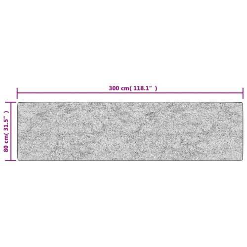 Perivi tepih 80 x 300 cm crno-zlatni protuklizni - Crna 80 x 300 cm Cijena