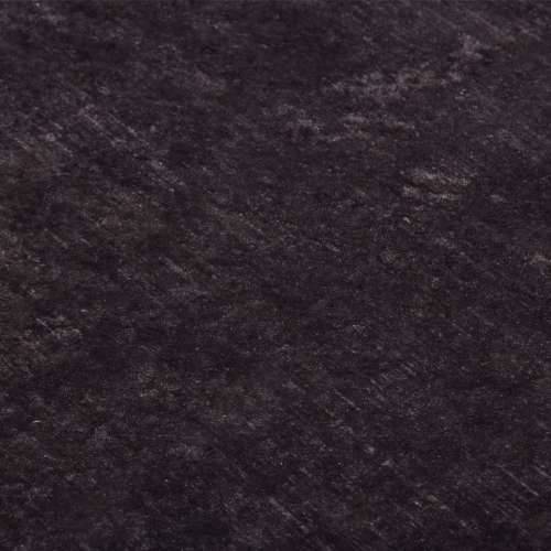 Perivi tepih 120 x 180 cm crno-zlatni protuklizni Cijena