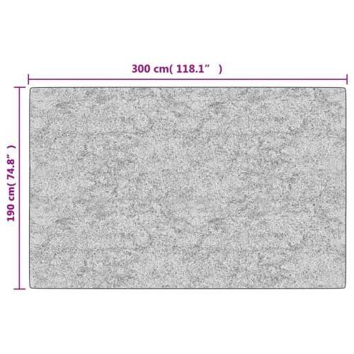 Perivi tepih 190 x 300 cm raznobojni protuklizni Cijena