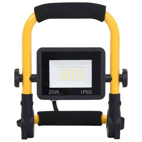 LED reflektor s ručkom 20 W hladni bijeli - Hladna bijela 1 20 w Cijena