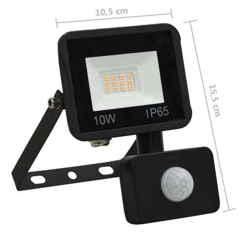 LED reflektor sa senzorom 10 W topli bijeli - Topla bijela 1 10 w Cijena