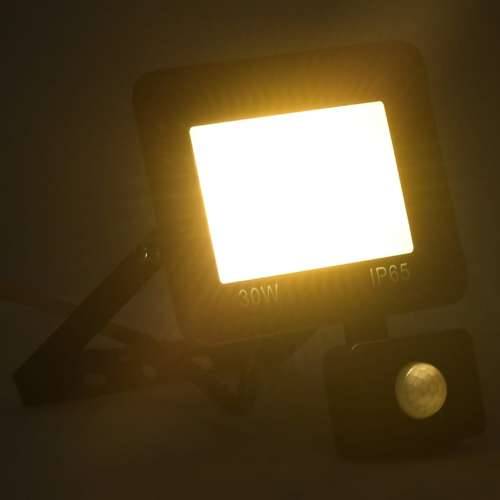 LED reflektor sa senzorom 30 W topli bijeli - Topla bijela 1 30 w Cijena