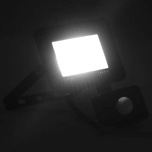 LED reflektor sa senzorom 20 W hladni bijeli - Hladna bijela 1 20 w Cijena