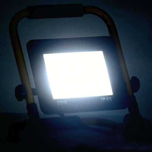 LED reflektor s ručkom 50 W hladni bijeli - Hladna bijela 1 50 w Cijena