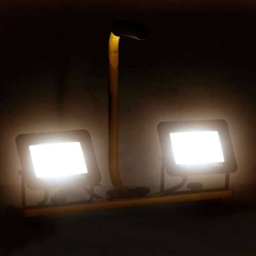 LED reflektor s ručkom 2 x 30 W topli bijeli - Topla bijela 1 2 x 30 w Cijena