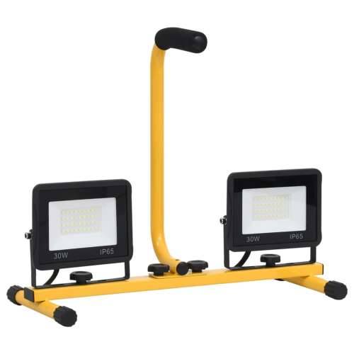LED reflektor s ručkom 2 x 30 W hladni bijeli - Hladna bijela 1 2 x 30 w Cijena