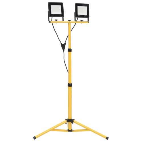 LED reflektor sa stativom 2 x 50 W hladni bijeli - Hladna bijela 1 2 x 50 w Cijena