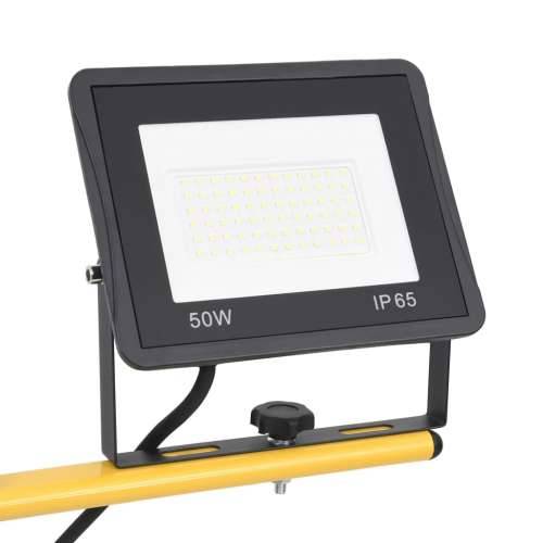 LED reflektor sa stativom 2 x 50 W hladni bijeli - Hladna bijela 1 2 x 50 w Cijena