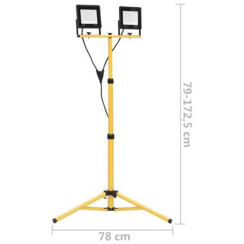 LED reflektor sa stativom 2 x 50 W hladni bijeli - Hladna bijela 1 2 x 50 w Cijena