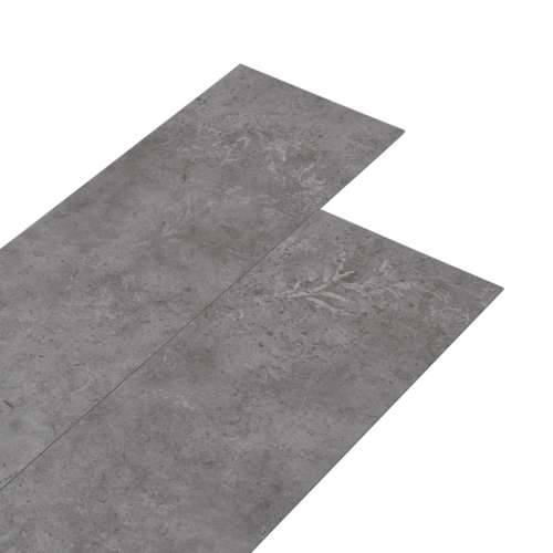 Samoljepljive podne obloge PVC 5,21 m² 2 mm siva boja betona Cijena