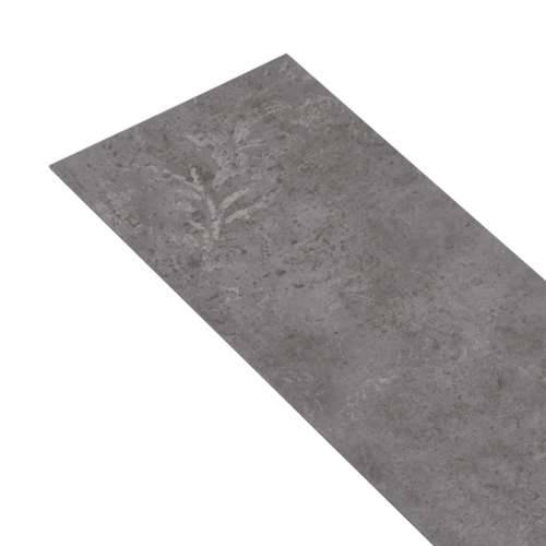 Samoljepljive podne obloge PVC 5,21 m² 2 mm siva boja betona Cijena