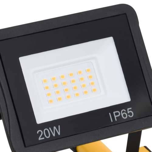 LED reflektor s ručkom 2 x 20 W hladni bijeli - Hladna bijela 1 2 x 20 w Cijena