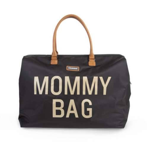 Childhome Torba Mommy Bag Big Black Gold Cijena