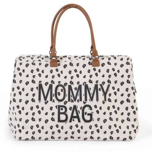 Childhome Torba Mommy Bag Big Canvas Leopard