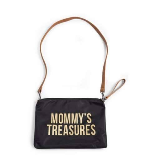 Childhome Torbica Mommys Treasures Black-Gold Cijena