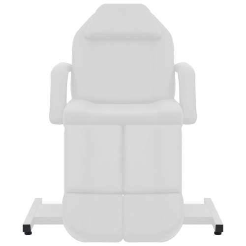 Kozmetička stolica od umjetne kože bijela 180 x 62 x 78 cm Cijena