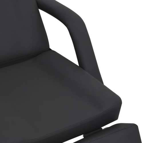Kozmetička stolica od umjetne kože crna 180 x 62 x 78 cm Cijena