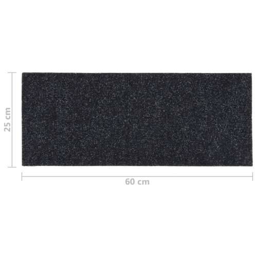 Ljepljivi tepisi za stepenice 15 kom 60 x 25 cm crni - Crna 60 x 25 cm 15 Cijena