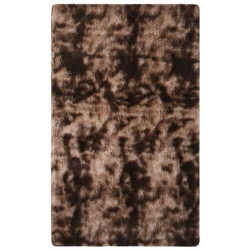 Čupavi tepih 270 x 180 cm smeđe-sivi Cijena