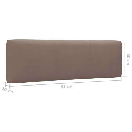 Kutna vrtna sofa od paleta od sivo impregnirane borovine - Sivo-smeđa 1 kutna sofa Siva Cijena