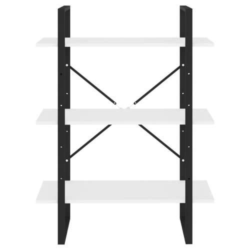 Ormarić za knjige bijeli 80 x 30 x 105 cm konstruirano drvo - Bijela 1 105 cm Konstruirano drvo Cijena