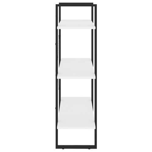 Ormarić za knjige bijeli 80 x 30 x 105 cm konstruirano drvo - Bijela 1 105 cm Konstruirano drvo Cijena