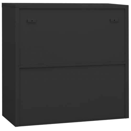 Uredski ormarić antracit 90 x 40 x 90 cm čelični - Antracit 90 x 40 x 90 cm 1 Cijena