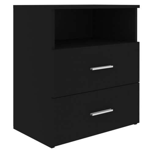 Noćni ormarići 2 kom crni 50 x 32 x 60 cm - Crna 2 Cijena