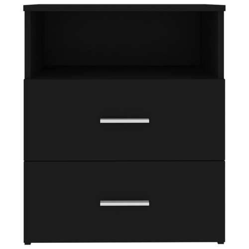 Noćni ormarići 2 kom crni 50 x 32 x 60 cm - Crna 2 Cijena