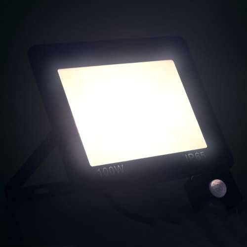 LED reflektor sa senzorom 100 W hladni bijeli - Hladna bijela 1 100 w Cijena