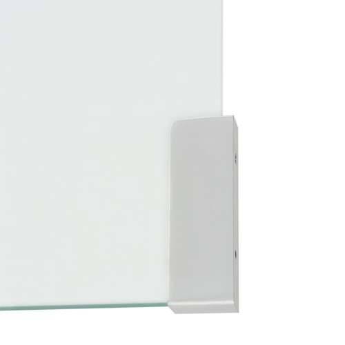 Stolić za kavu od kaljenog stakla 98 x 45 x 30 cm prozirni Cijena