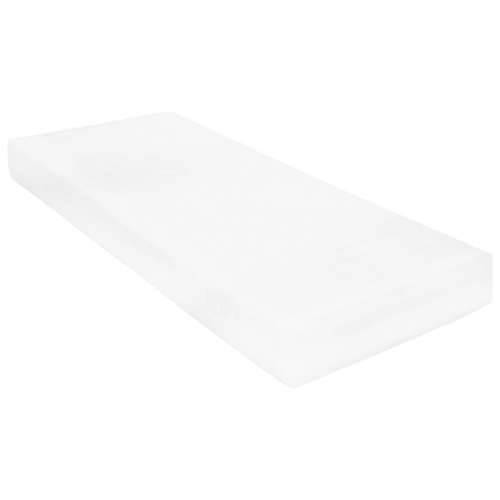 Dnevni ležaj s madracem 90 x 200 cm od masivne borovine - Smeđa Cijena